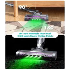 RoboHome Detect Cordless Vacuum