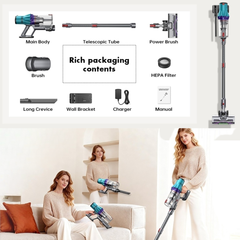 RoboHome Detect Cordless Vacuum