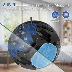 Ruby Robot Vacuum and Mop for Pet Hair and Debris
